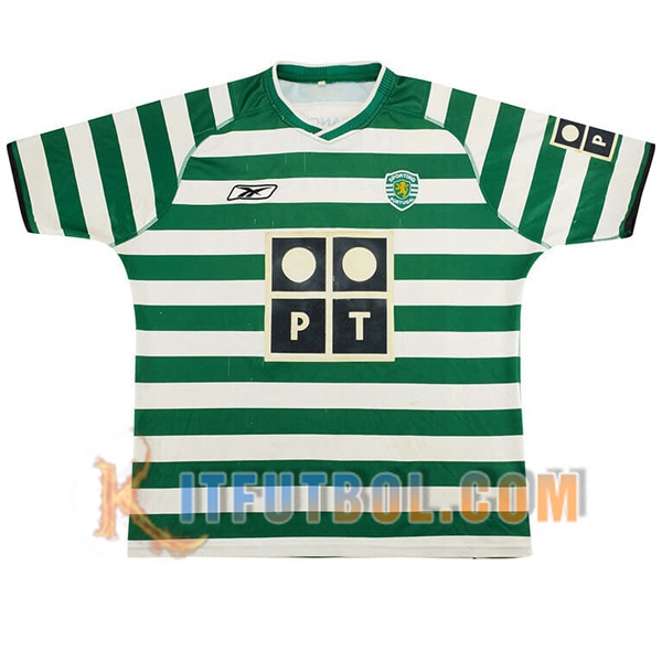 Camiseta Futbol Sporting CP Primera 2003/2004