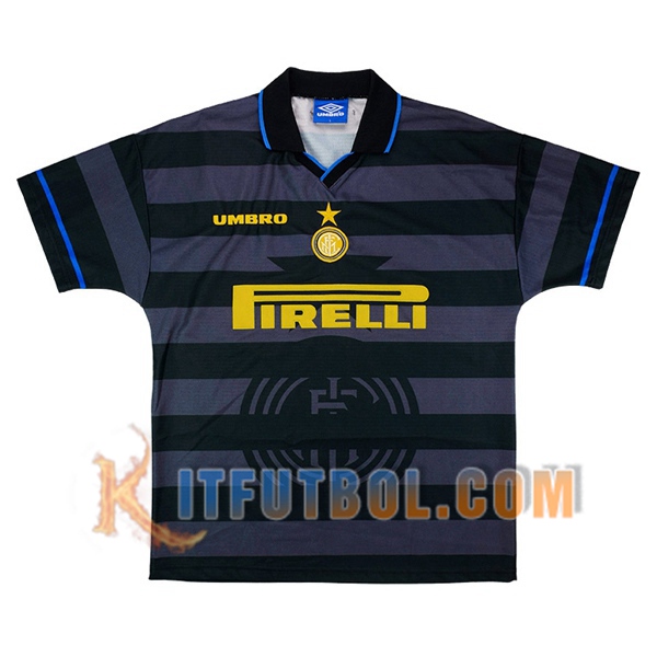 Camiseta Futbol Inter Milan Segunda 1997/1998