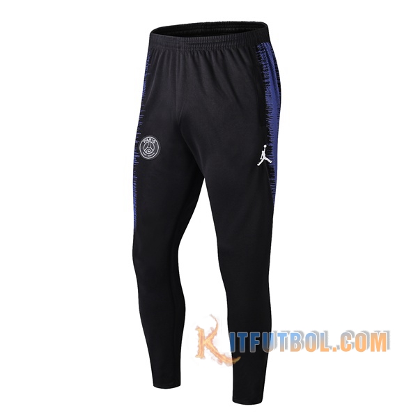 Pantalones Entrenamiento PSG Jordan Negro Azul 2019/2020