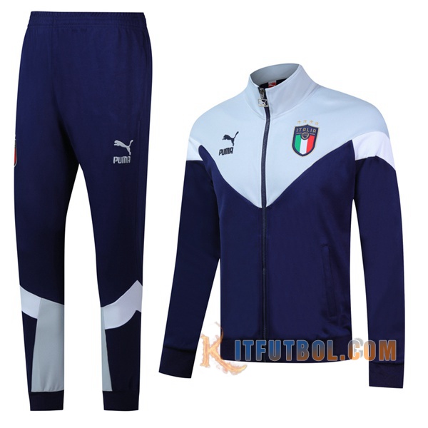Chandal Futbol - Chaqueta Italia Azul zafiro -1 2019/2020