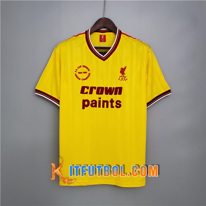 Camiseta Futbol FC Liverpool Retro Tercero 1985/1986