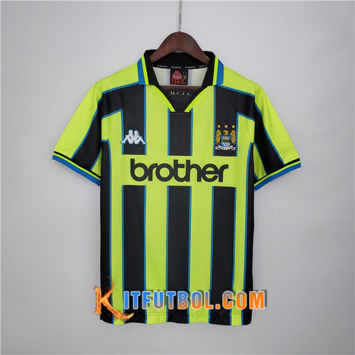 Camiseta Futbol Manchester City Retro Alternativo 1998/1999