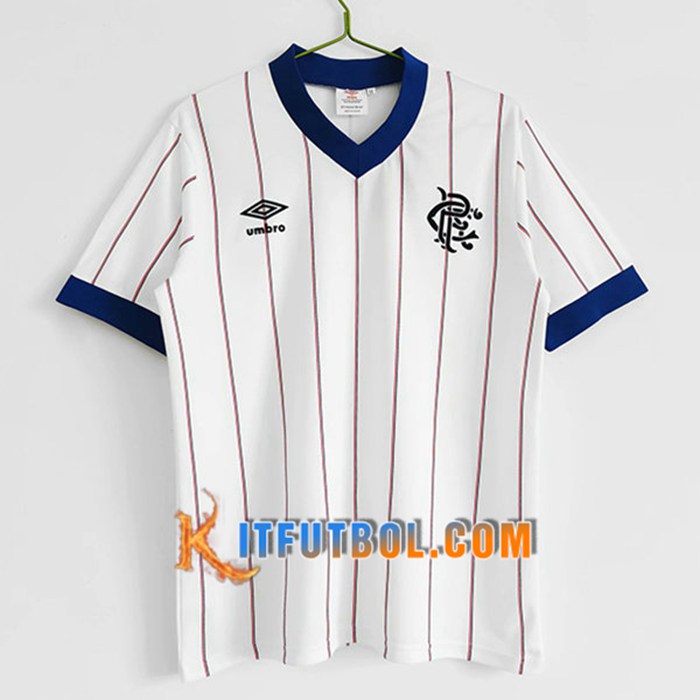Camiseta Futbol Rangers FC Retro Alternativo 1982/1983