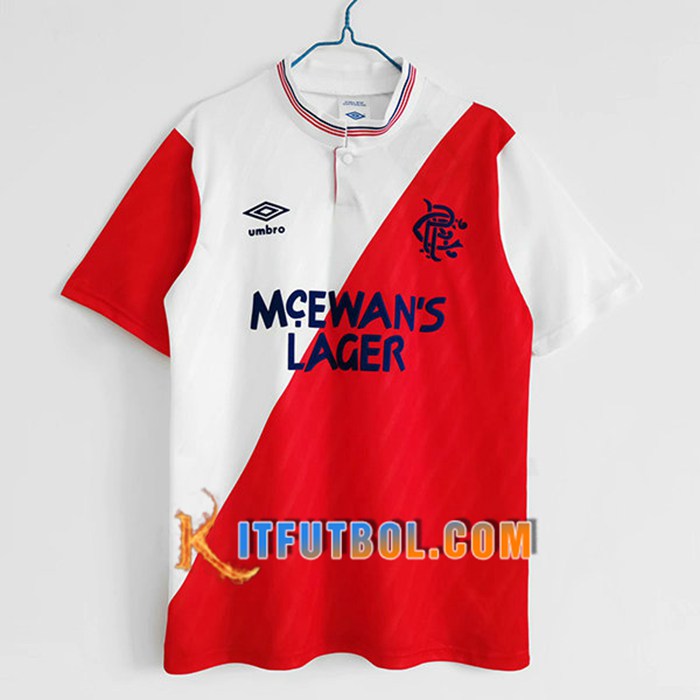 Camiseta Futbol Rangers FC Retro Alternativo 1987/1988