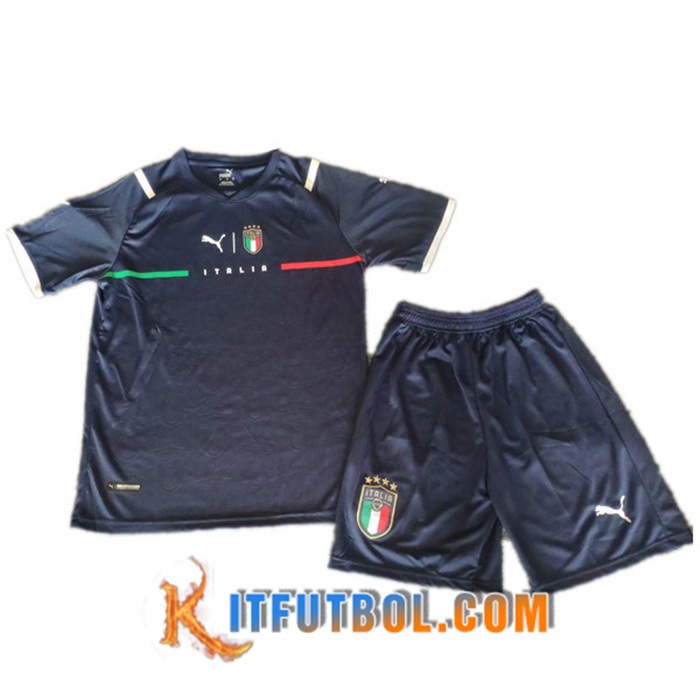 Camiseta Futbol Italia Niños Portero 2021/2022