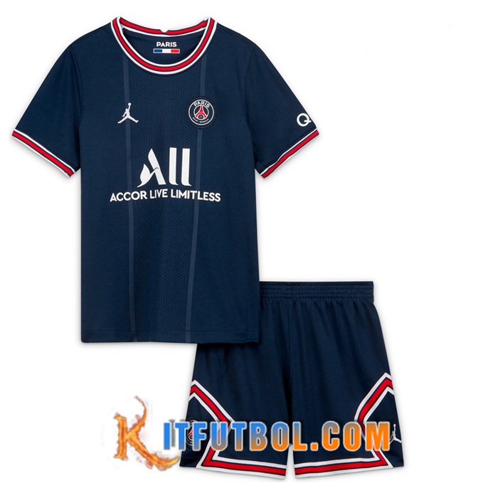 Camiseta Futbol PSG Jordan Niños Titular 2021/2022