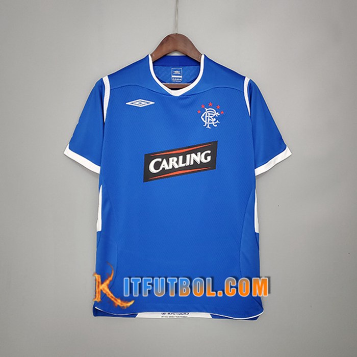 Camiseta Futbol Rangers FC Retro Titular 2008/2009