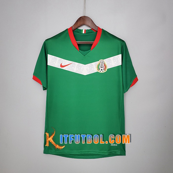 Camiseta Futbol México Retro Titular 2006
