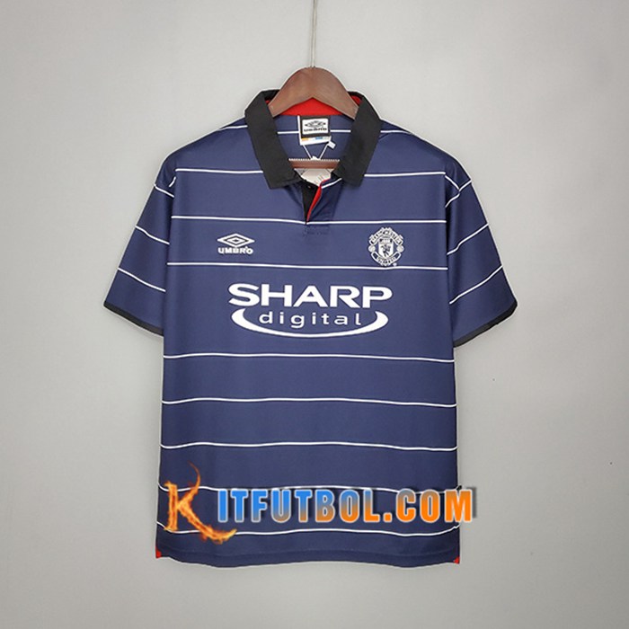 Camiseta Futbol Manchester United Retro Alternativo 1999/2000
