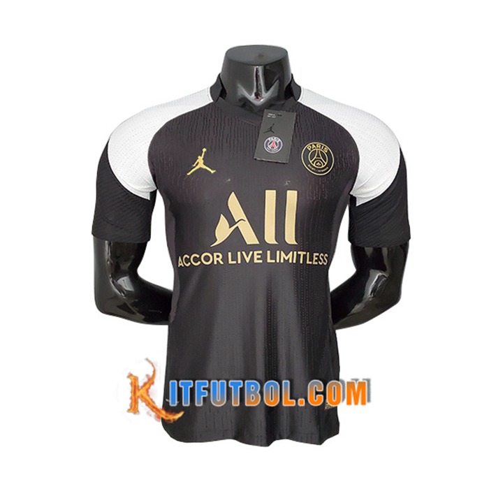 Camiseta Futbol Jordan PSG Negro 2021/2022