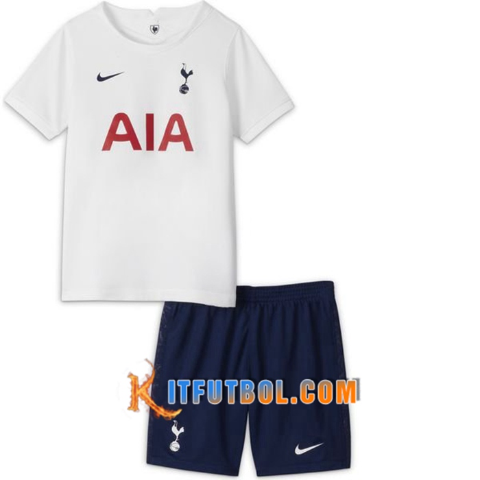 Camiseta Futbol Tottenham Hotspur Ninos Titular 2021/2022