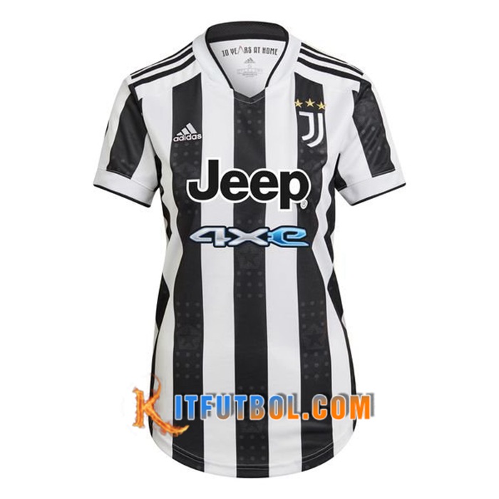 Camiseta Futbol Juventus Mujer Titular 2021/2022