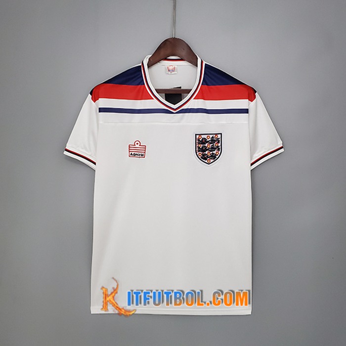 Camiseta Futbol Inglaterra Retro Titular 1982