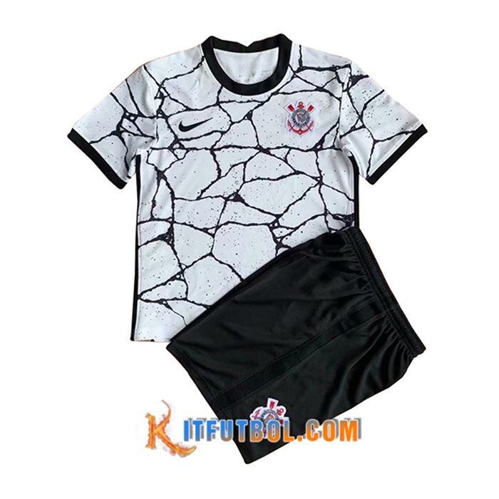 Camiseta Futbol Corinthians Niños Titular 2021/2022