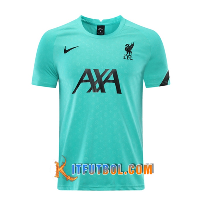 Camiseta Entrenamiento FC Liverpool Verde 2021/2022