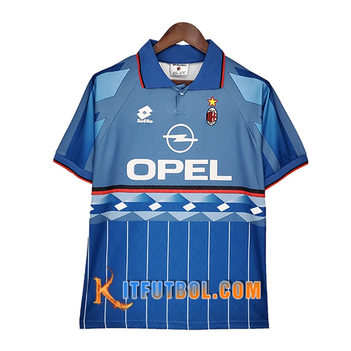 Camiseta Futbol AC Milan Retro Tercero Alternativo 1995/1996