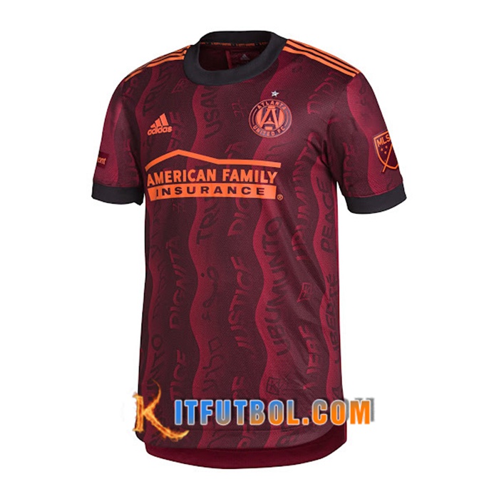 Camiseta Futbol Atlanta United FC Tercero 2021/2022