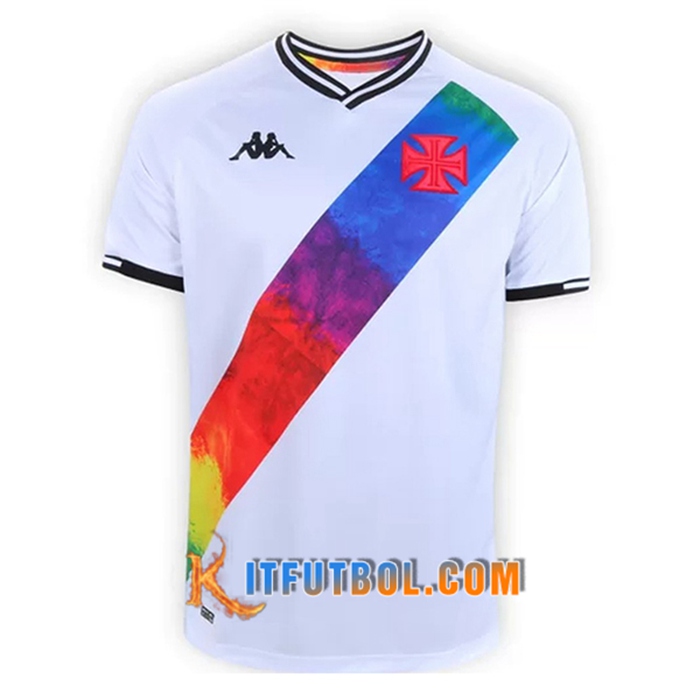 Camiseta Futbol CR Vasco Da Gama LGBTQIA 2021/2022
