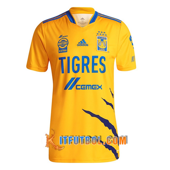 Camiseta Futbol Tigres UANL Titular 2021/2022