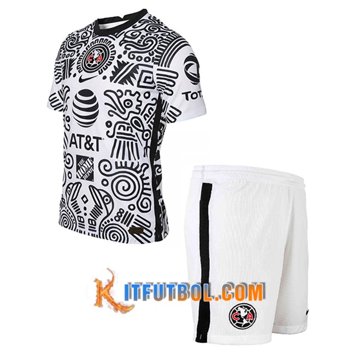Camiseta Futbol Club America Niños Tercero 2021/2022