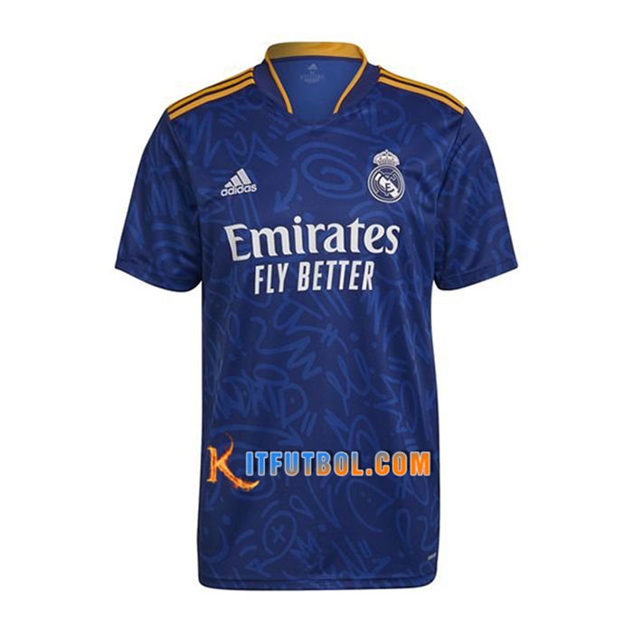 Camiseta Futbol Real Madrid Alternativo 2021/2022