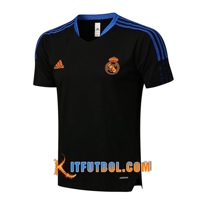 Camiseta Entrenamiento Real Madrid Negro 2021/2022