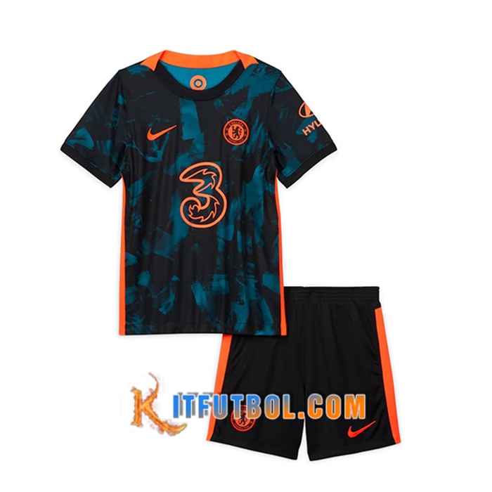 Camiseta Futbol FC Chelsea Ninos Tercero 2021/2022