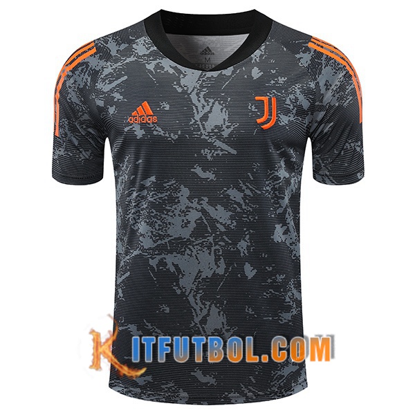Camisetas de entrenamiento Juventus Gris/Amarillo 20/21