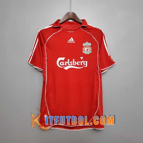 Camiseta Futbol FC Liverpool Retro Primera 2006/2007