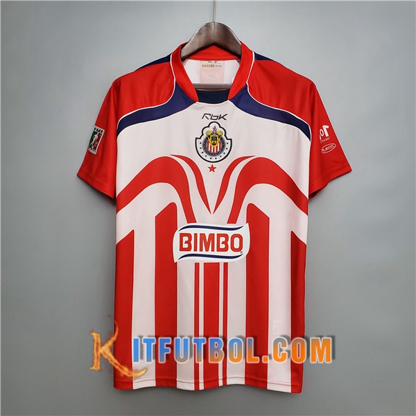 Camiseta Futbol CD Guadalajara Retro Primera 2006/2007