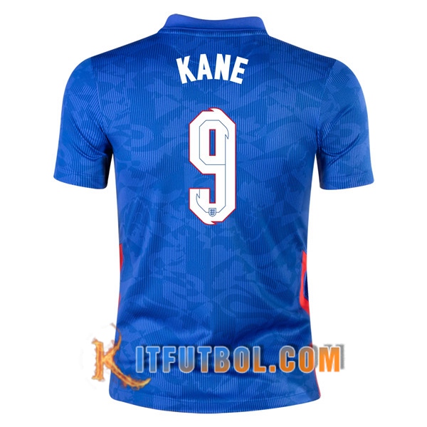 Camisetas Futbol Inglaterra (Kane 9) Segunda UEFA Euro 2020