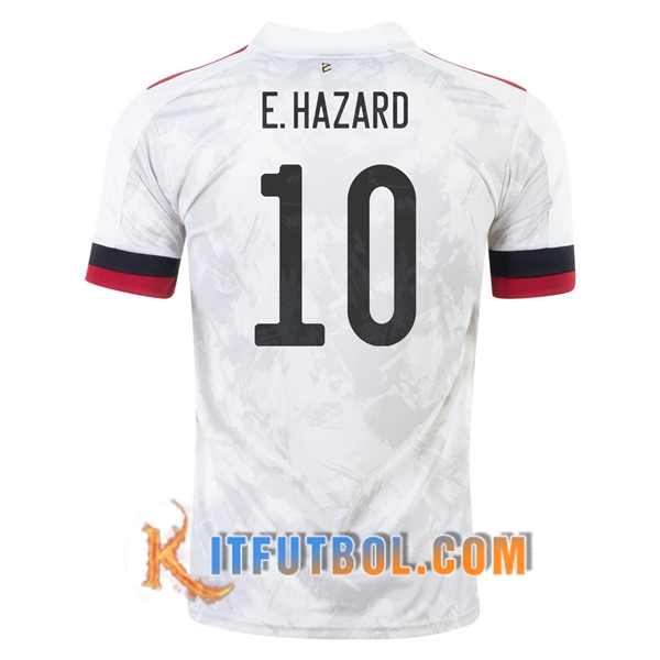Camisetas Futbol Belgica (E.Hazaro 10) Segunda UEFA Euro 2020