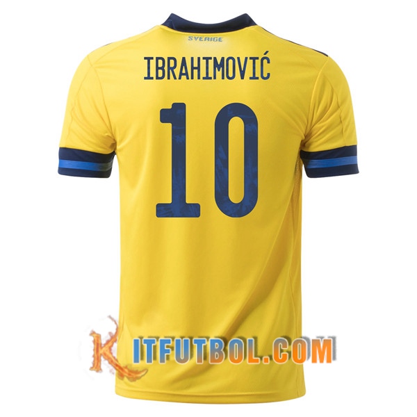 Camisetas Futbol Suecia (IBRAHIMOVIC 10) Primera 20/21