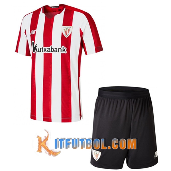 Camisetas Futbol Athletic Bilbao Ninos Primera 20/21