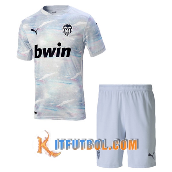 Camisetas Futbol Valencia CF Ninos Tercera 20/21