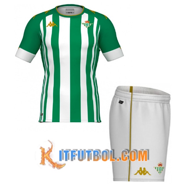 Camisetas Futbol Real Betis Ninos Primera 20/21