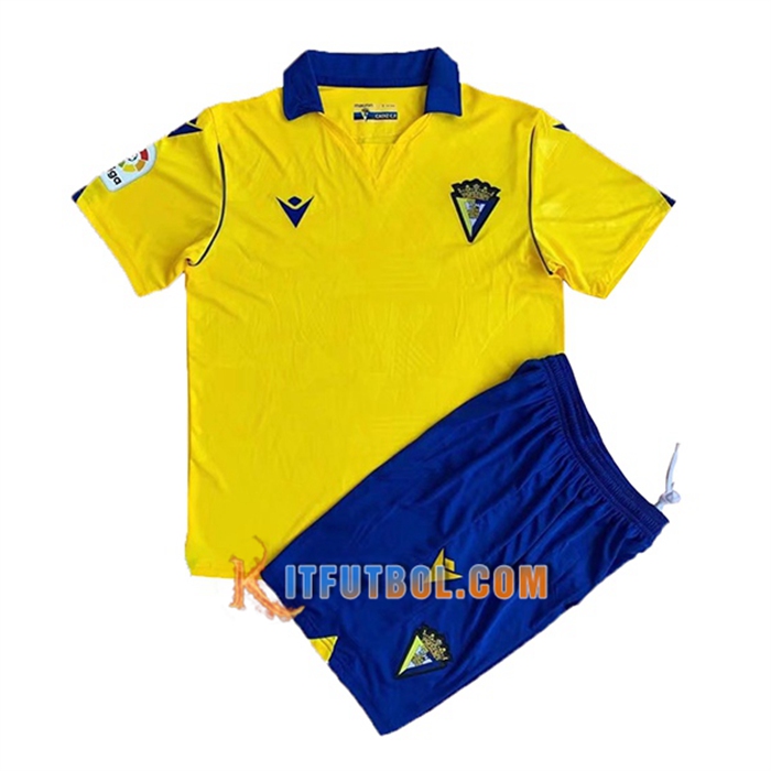 Camiseta Futbol Cadiz CF Ninos Titular 2021/2022
