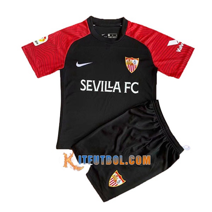 Camiseta Futbol Sevilla FC Ninos Tercero 2021/2022