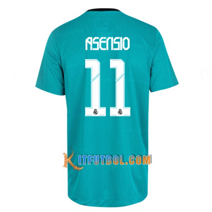 Camiseta Futbol Real Madrid (Asensio 11) Tercero 2021/2022