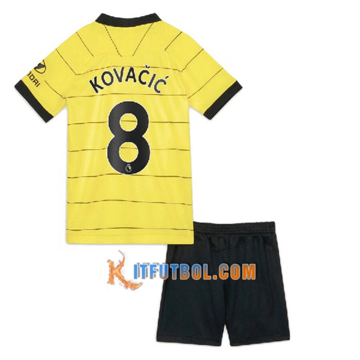 Camiseta Futbol FC Chelsea (Kovacic 8) Ninos Alternativo 2021/2022