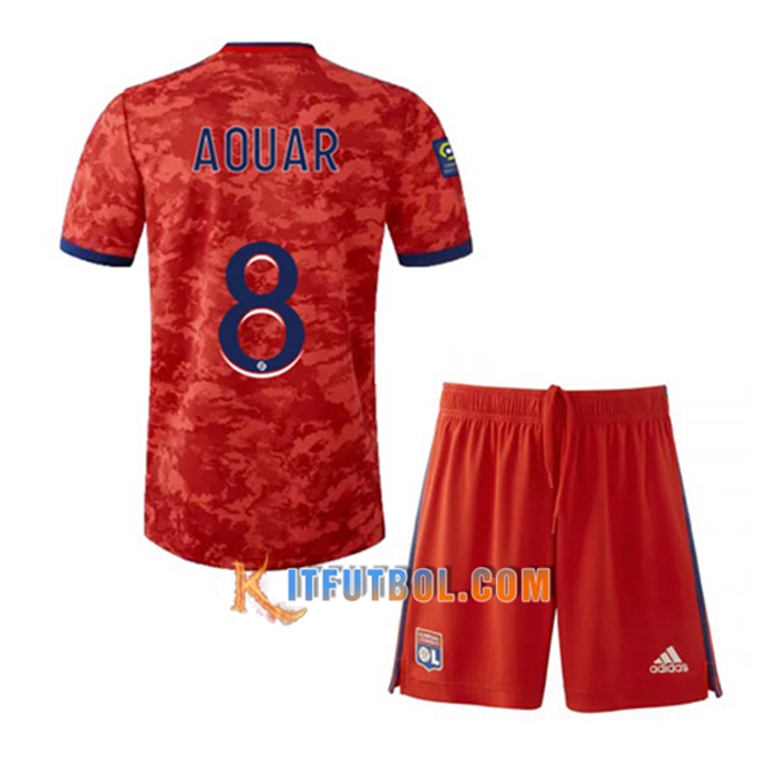 Camiseta Futbol Lyon (AOUAR 8) Ninos Alternativo 2021/2022