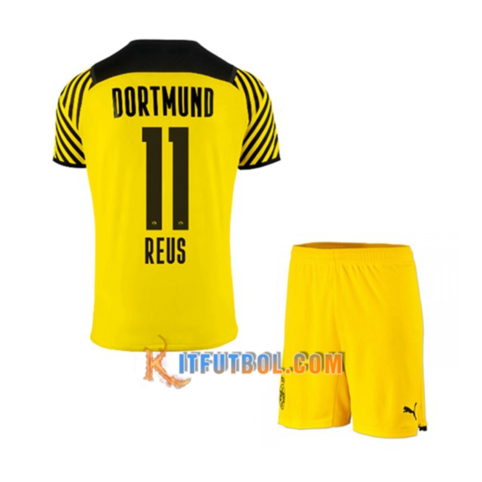 Camiseta Futbol Dortmund BVB (Reus 11) Ninos Titular 2021/2022