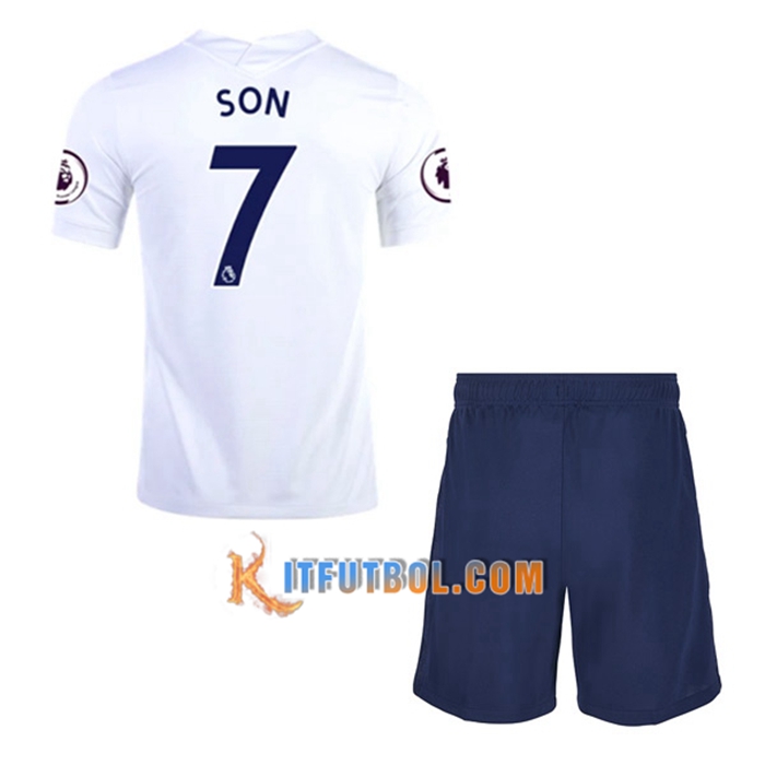 Camiseta Futbol Tottenham Hotspur (Son Heung-Min 7) Ninos Titular 2021/2022