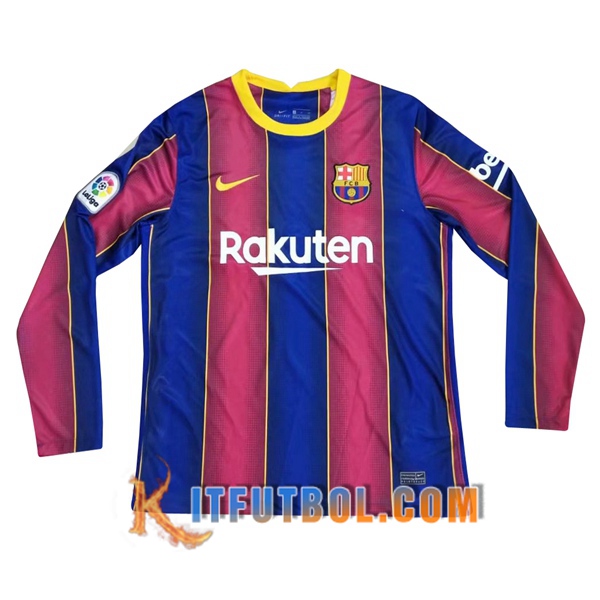 Camiseta Futbol FC Barcelona Primera Manga larga 20/21