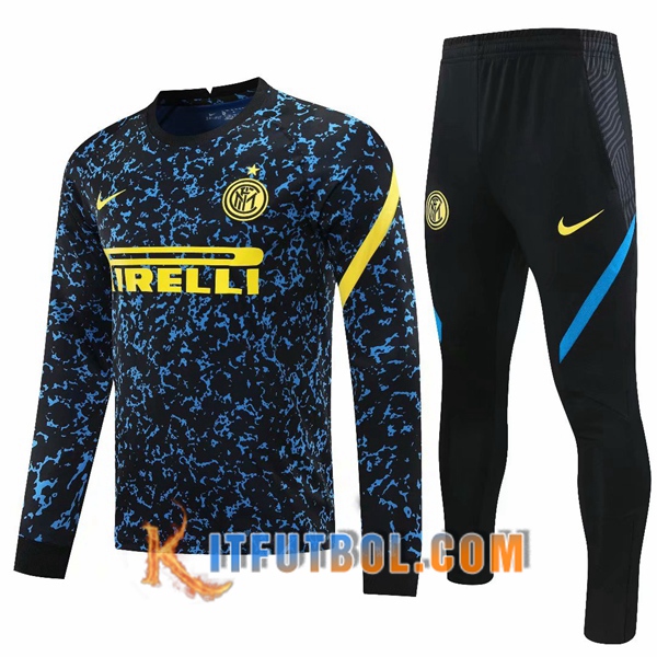 Nueva Chandal Futbol + Pantalones Inter Milan Azul 20/21
