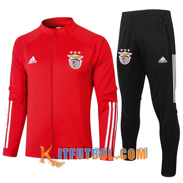 Nueva Chandal Futbol - Chaqueta + Pantalones S.L.Benfica Roja 20/21