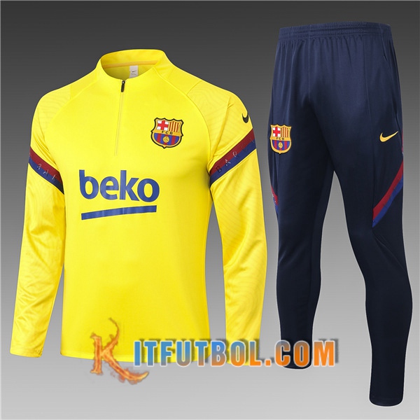 Nueva Chandal Futbol + Pantalones FC Barcelona Ninos Verde 20/21