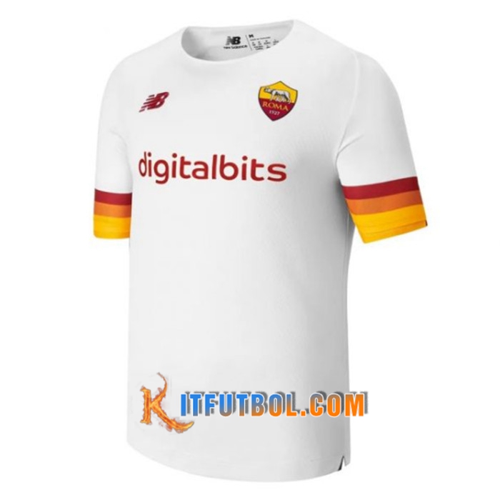 Camiseta Futbol AS Rome Alternativo 2021/2022