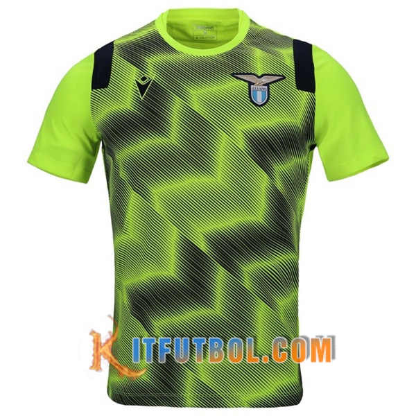Camisetas de entrenamiento SS Lazio Negro/Verde 20/21
