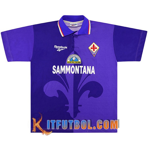 Camiseta Futbol ACF Fiorentina Retro Primera 1995/1996